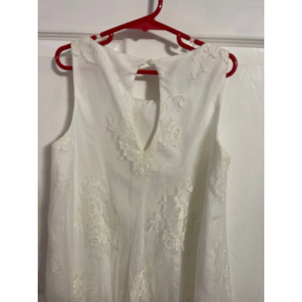 David’s Bridal  Lace Dress Size 12 - Picture 4 of 6